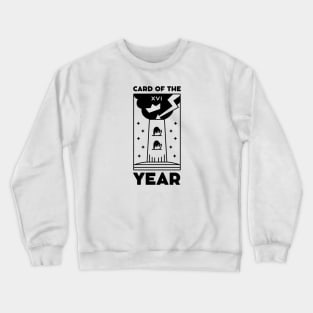 The Tower Tarot Card of The Year Crewneck Sweatshirt